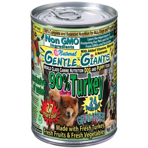 GENTLE GIANTS - Conserve a la Dinde pour chien