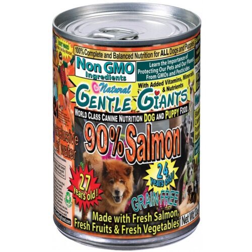GENTLE GIANTS - Conserve au Saumon pour chien