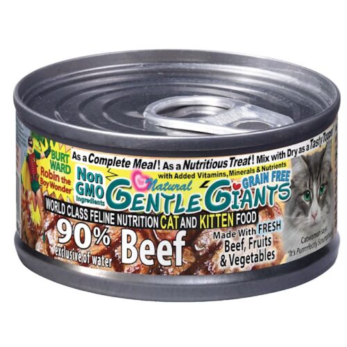 GENTLE GIANTS - Conserve au Boeuf pour chat