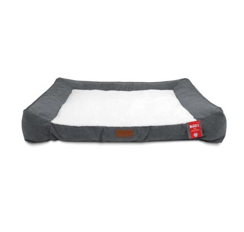 BUD'Z  lit Zéphyr mousse mémoire gris