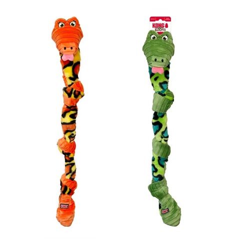 KONG - Jouet serpent knots pour chien