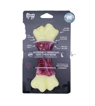 TO BE LOVED - Os en nylon ultra extrême pour chien