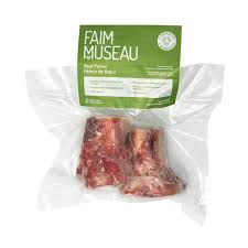 FAIM MUSEAU - Fémur de boeuf moyen (paquet de 2)