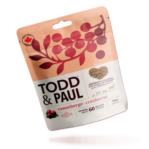 TODD&PAUL - Gâteries aux canneberges pour animaux