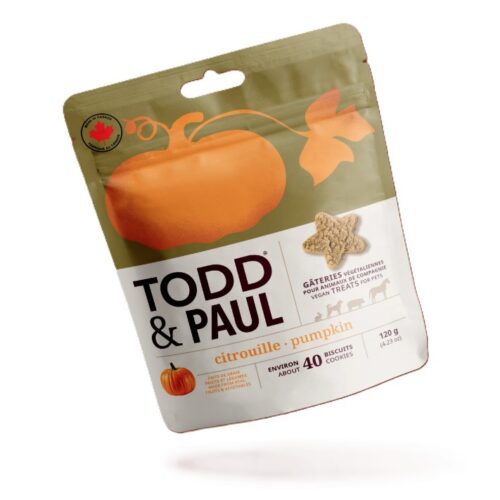 TODD&PAUL - Gâteries à la citrouille pour animaux