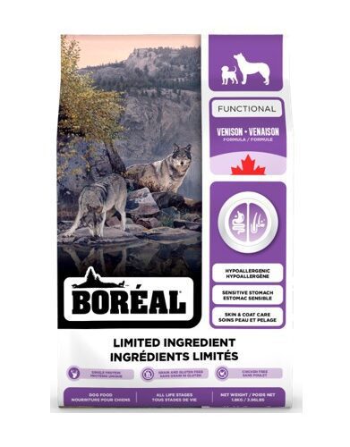 BORÉAL FUNCTIONAL - Venaison ingrédients limités pour chien