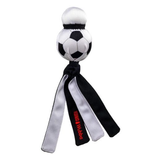 KONG - Jouet Wubba Sport Ballon de soccer pour chien