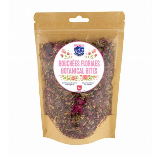 PINACLE - Gâterie Bouchées florales pour rongeurs
