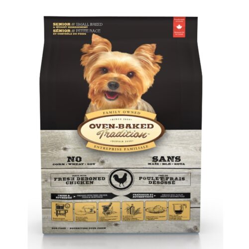 OVEN BAKED - Nourriture au poulet pour chien senior de petites races