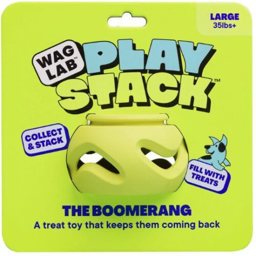 PLAY STACK - Boomerang vert