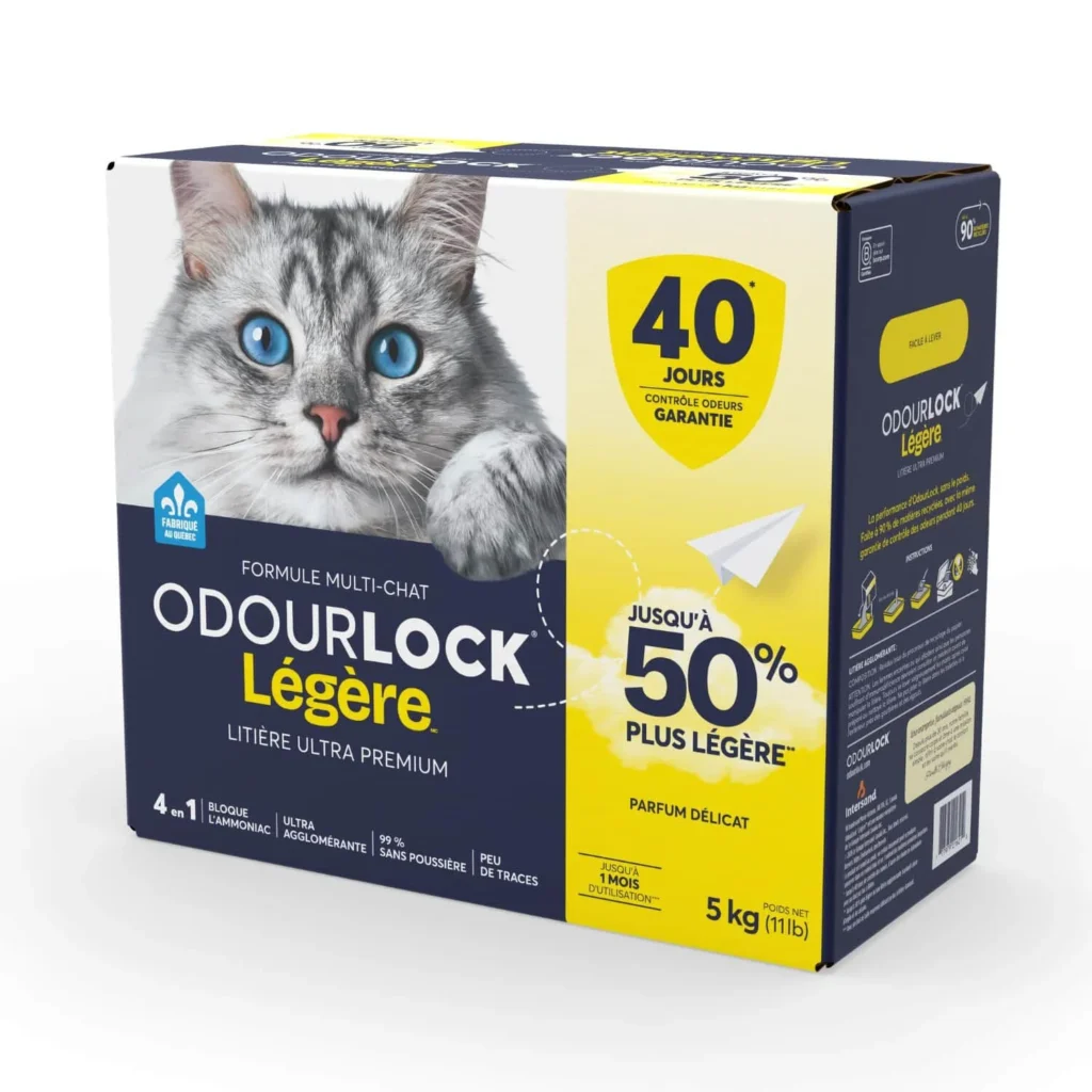 INTERSAND – Litière OdourLock légère 5kg