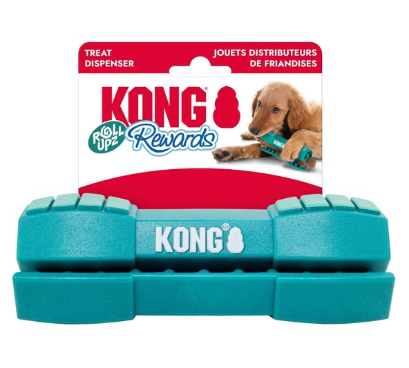 KONG - Jouet Roll Upz distributeur de friandises pour chien