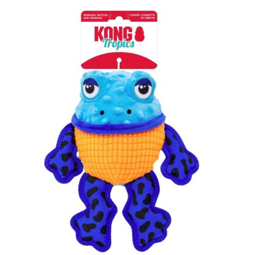 KONG - Jouet grenouille Tropics pour chien