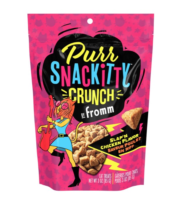 FROMM - Gâterie Snackitties crunch poulet pour chat