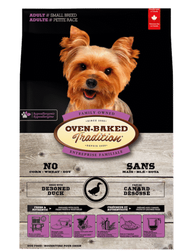 OVEN-BAKED - Nourriture hypoallergène au Canard pour chien de petites races